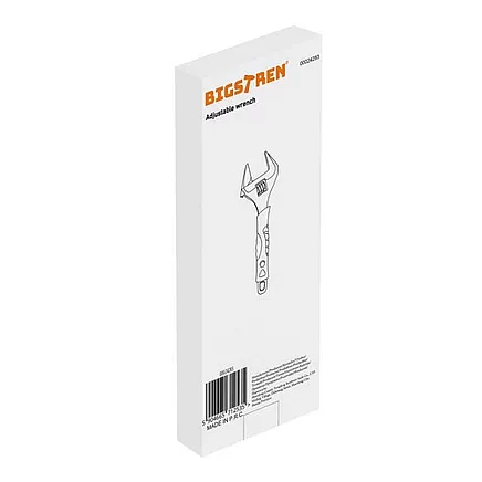 Regulējamā uzgriežņu atslēga Bigstreen 24283, 0-35 mm