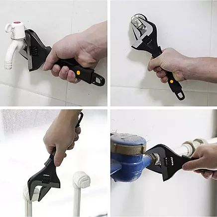 Regulējamā uzgriežņu atslēga Bigstreen 24283, 0-35 mm