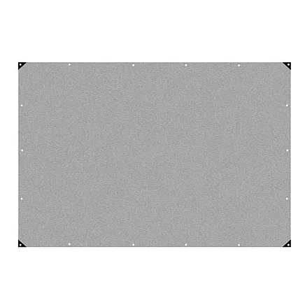 Izturīga ūdensnecaurlaidīga plandeka 3x4m Gardlov 24652, sudraba