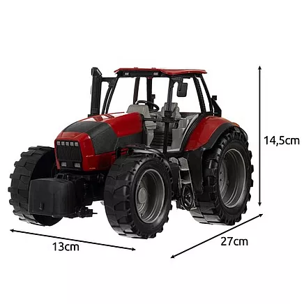 Fermas rotaļu traktors ar piekabi 24711