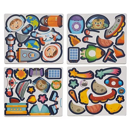 Magnetic puzzle - space 24731