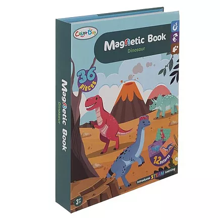 Magnetic puzzle - dinosaurs 24730