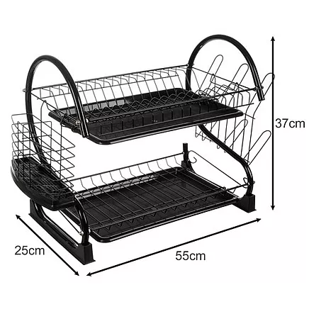 Ruhhy 24634 two-level dish dryer