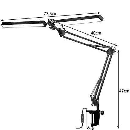 Izoxis 24223 drafting desk lamp