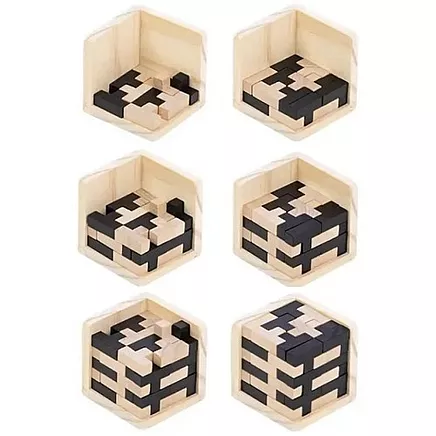 Wooden puzzle - brain teaser 24742