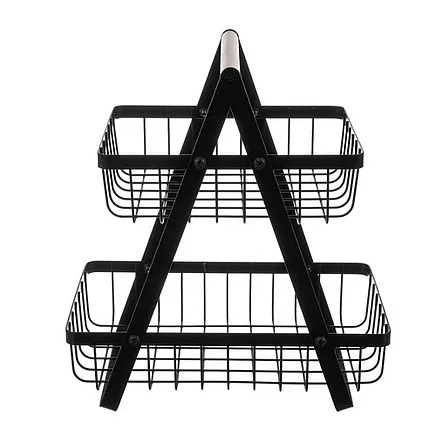 Ruhhy 24265 two-tier fruit/vegetable basket