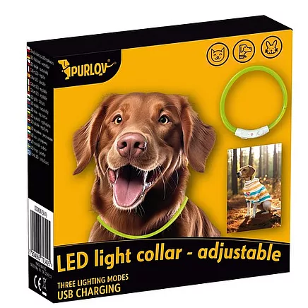 LED light collar - adjustable Purlov 24200