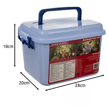 Rotaļu Dzīvnieki - Kruzzel Figūriņu Komplekts 24816