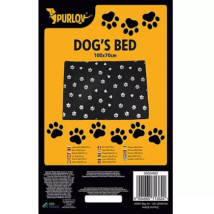 Dog bed 100x70cm Purlov 24862