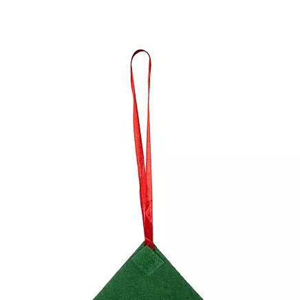 Felt Christmas tree with ornaments 24856