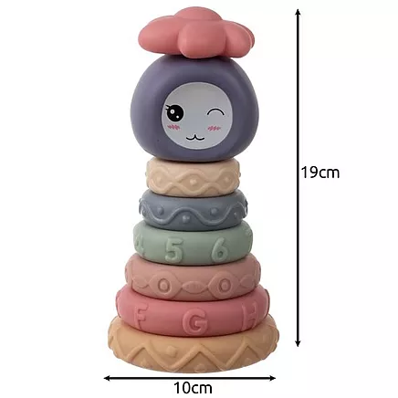 Soft sensory blocks - 8 pcs. Kruzzel 25116