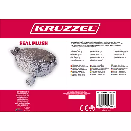Талисман - тюлень 60 см Kruzzel 24644