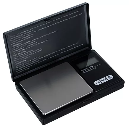 Карманные весы 500 x 0,1 г с клапаном 23573