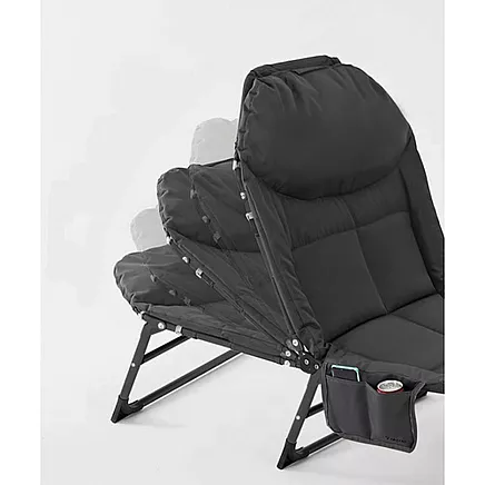 Saliekamā kempinga gulta Trizand 25380 ar matraci, līdz 150 kg