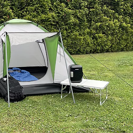 Folding camping table - suitcase 23428