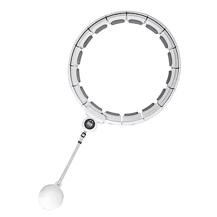 Viedais hula aplis ar atsvaru un skaitītāju Trizand 25254, balts