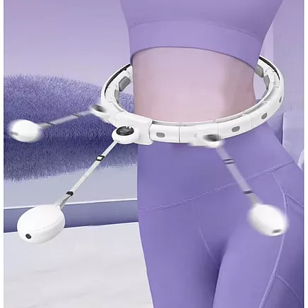 Viedais hula aplis ar atsvaru un skaitītāju Trizand 25254, balts