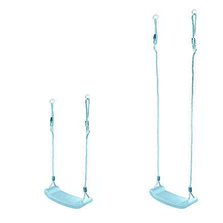 Plastic swing - blue 25446