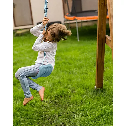 Plastic swing - blue 25446