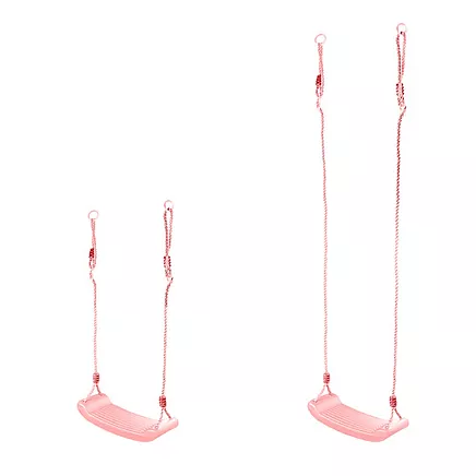 Plastic swing - pink 25445
