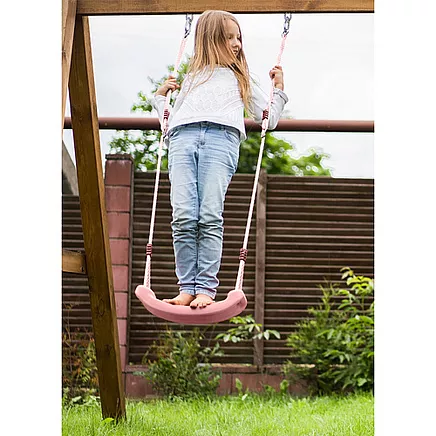 Plastic swing - pink 25445