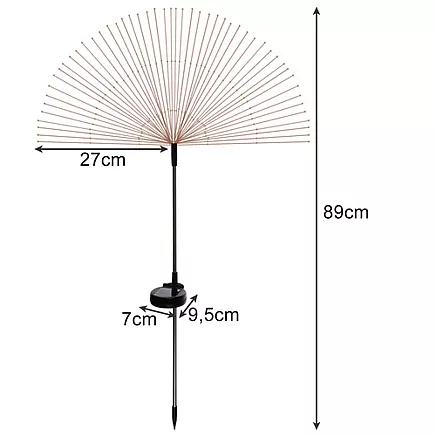 Solar garden lamp - dandelions Gardlov 25477