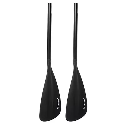 Regulējams 4 daļu airis 229 cm 2in1 Trizand, melns