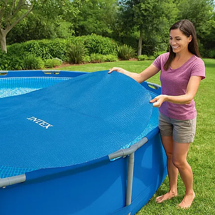 Saules pārsegs baseinam 457 cm INTEX 28013