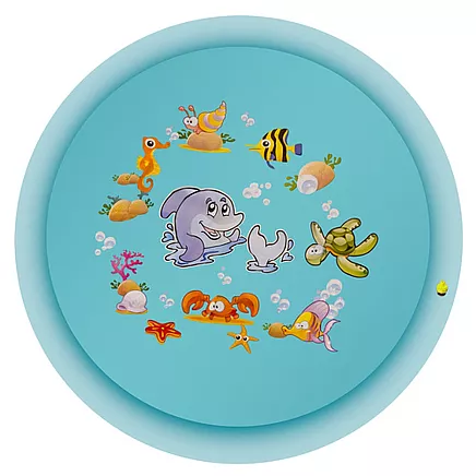 Bērnu ūdens paklājiņš ar strūklaku 150 cm Kruzzel 25568