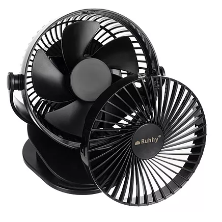 Black cordless fan Ruhhy 25567