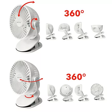 Cordless fan white Ruhhy 25566