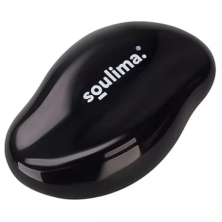 Kristāla pēdu vīle ar nano stiklu, 3D Soulima 25745, melna