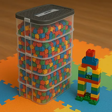 Block box - 5 levels Kruzzel 25759