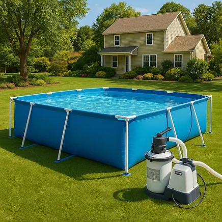 Smilšu filtra sūknis baseinam Intex 26642, 3500 l/h
