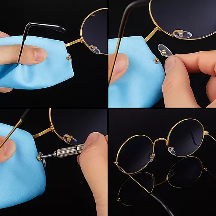 Briļļu remontkomplekts TRIZAND 25624 ar 126 detaļām