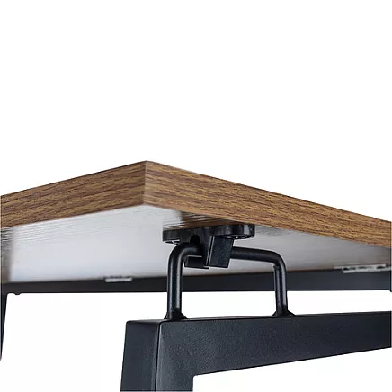 Saliekamais rakstāmgalds Ruhhy 26116, industriāls lofta stils