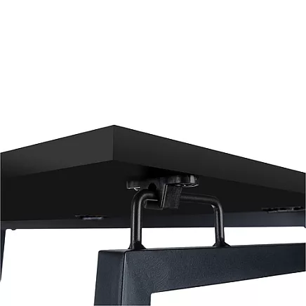 Black folding wooden desk Ruhhy 26117