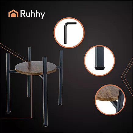 Stāvošs puķu statīvs Ruhhy 26049, metāla, 41 cm