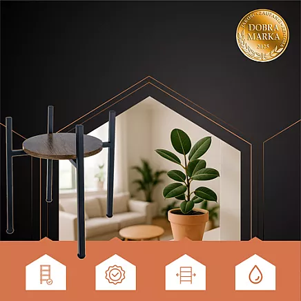 Stāvošs puķu statīvs Ruhhy 26049, metāla, 41 cm