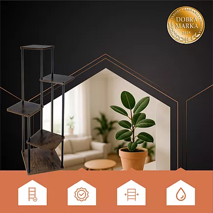 Standing flower stand 107 cm Ruhhy 25998