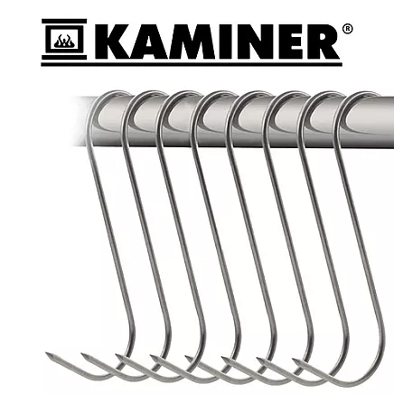 Smoking hooks - set of 15 Kaminer 25553