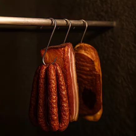 Smoking hooks - set of 15 Kaminer 25553