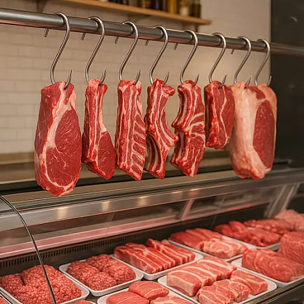 Smoking hooks - set of 15 Kaminer 25553