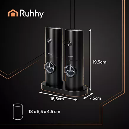 Electric grinder - 2 pcs. Ruhhy 25558