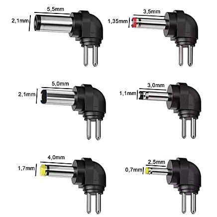 Izoxis 26106 universāls barošanas bloks 30W ar USB un 6 uzgaļiem