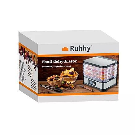 Augļu un dārzeņu žāvētājs Ruhhy 25928, 400 W, 10 L