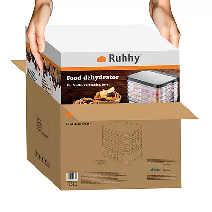 Augļu un dārzeņu žāvētājs Ruhhy 25928, 400 W, 10 L