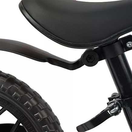 Bērnu balansa ritenis Kruzzel 25767 ar 12 collu riteņiem, melns