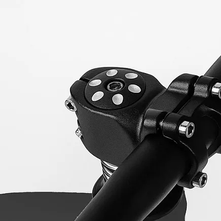 Bērnu balansa ritenis Kruzzel 25767 ar 12 collu riteņiem, melns