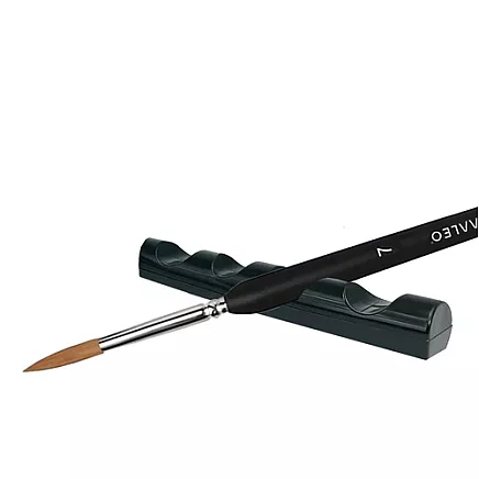 Mākslinieku otu komplekts Maaleo 26118, 11 gab. ar statīvu, melns